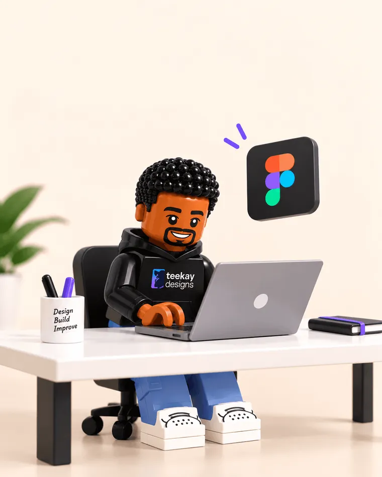 LEGO Teekay designing in Figma